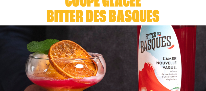 Coupe glacée Bitter des Basques